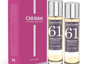 CARAVAN FRAGANCIAS – CAJA DE REGALO con 2 Perfumes Nº61 de 150 ml, para hombre
