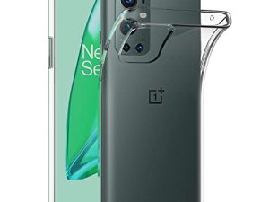 AICEK Compatible con OnePlus 9 Pro Funda, Transparente Silicona Fundas para OnePlus 9 Pro Bumper Case Carcasa Silicona Funda