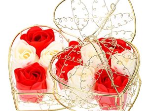 Ipetboom 2 Cajas Rosa De Jabón Jabón Para Mujeres Decoración De Día Jabones De Baño Women Rojo Para Mujer Accesorios Del Día De San Valentín Decoraciones San Valentin Jabon De Lujo