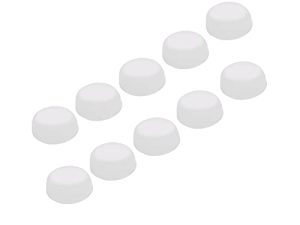 10 Piezas de Tapones de Flauta de Silicona, Tapones de Orificio Abierto Suave de Silicona, Piezas de Reparación Universales para Flauta, Accesorio para la Mayoría de las Flautas de Marca Instrumentpar