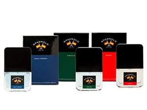 SPAGNOLO – Pack 3 Perfumes Hombre, Agua Fresca, Esencia y Sport 3×30 ml, Colonia Perfumada en Formato Spray, Eau de Toilette Masculina, Fresca y de Larga Duración, Clásica, Enérgica y Natural