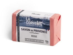 La Corvette Pastilla de Jabón con Rosas – 100 gr