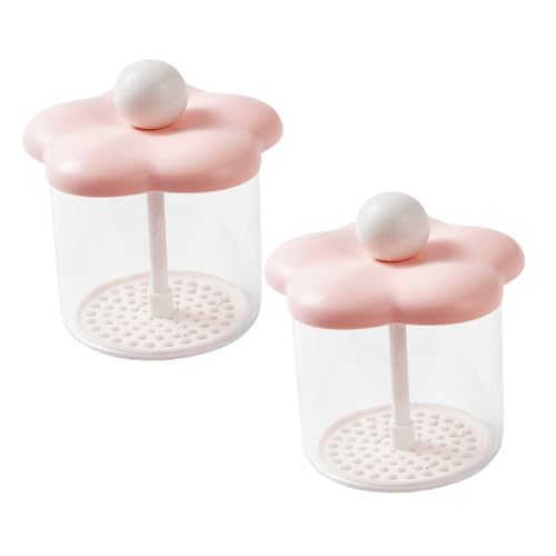 PENIKOKO 2 Piezas espuma de lavado de cara Botella de espuma de champú Botella de espuma de viaje botella de bomba de espuma recipientes para el cuidado de la piel páginas rosa