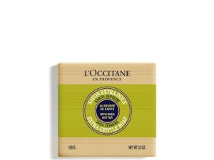 L’OCCITANE – Jabón extrasuave Karité Verbena – 100 g – Fabricado en Francia