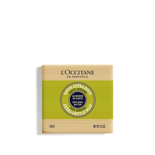 L'OCCITANE - Jabón extrasuave Karité Verbena - 100 g - Fabricado en Francia