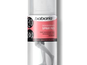 Babaria – Desodorante En Spray Para Pies 150 Ml | Desodorante Zapatos | Neutraliza Olores En Pies Y Zapatos | Control De Sudoración | Secado Rápido | Desodorante Calzado, El embalaje puede variar