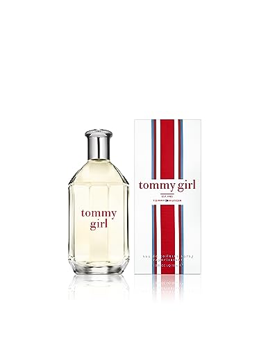 Tommy Hilfiger – Tommy Girl Eau de Toilette – 30 ml – Perfume de Mujer – Fragancia Floral Frutal – Fragancia Floral Muy Fresca con Notas Frutales – Botella de Vidrio Transparente