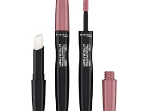 Rimmel, Lasting Provocalips, Labial fijo, 400 Grin & bare it, Paso 1: 2,3mL, Paso2: 1,6g