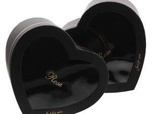 Beavorty Caja de para El Día de San Valentín Cajas de Flores en Forma de Corazón Cajas Vacías para Maquillaje Recuerdo de Fiesta