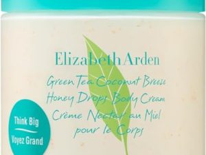 Elizabeth Arden Green Tea Coconut Breeze Honey Drops, Crema Corporal Hidratante Hidrata, calma y suaviza la piel Fragancia de Coco 500 ml