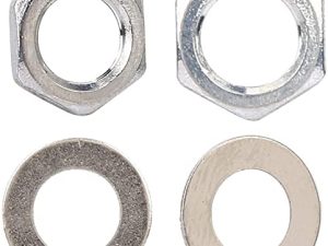 Tuercas para guitarra, tuercas hexagonales de guitarra bajo Tuercas de conector de guitarra Juego de tuercas para guitarra Reemplazo de guitarra para guitarra y bajo eléctricos 5 pcs / (M8)