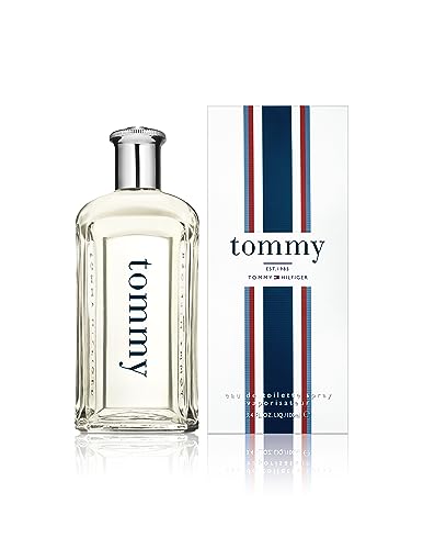 Tommy Hilfiger – Tommy Eau de Toilette 100 ml – Perfume de Hombre – Fragancia Fougère – Notas Cítricas y Tonos Frutales – Botella de Vidrio Transparente