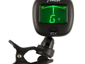 Fender FT-1 Pro Afinador de Pinza, Para Guitarras Eléctricas, Acústicas y Bajo, Negro