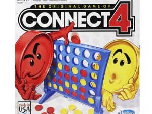 Hasbro Gaming- 4 gewinnt Kompakt Juego de Tablero, Versión Alemana (Hasbro Spain B1000100)
