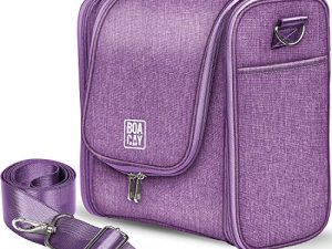 BOACAY Neceser Grande para Mujer y Hombre, Bolsa de Aseo Colgante, Bolso Baño y Viaje, Organizador de Maquillaje, Kit para Cosméticos, Accesorios