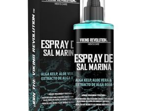 Viking Revolution – Sea Salt Spray para Cabello de Hombres – Regalo Hombre – Spray de Sal Marina con Algas, Aloe Vera y Alga Roja – Regalos Originales Para Hombre – 260 ml
