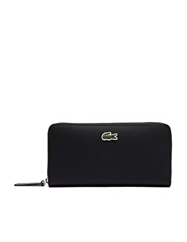 Lacoste L.12.12 Concept, Cartera para Mujer, Negro, Talla única