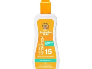 Australian Gold – Protector solar en espray (SPF 15, 237 ml)