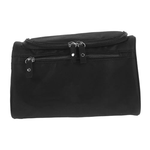 Genérico Neceser De Viaje Bolsa Viaje Bolsa De Viaje Bolso Viaje Mujer Neceser Unisex Kit De Aseo De Viaje Organizador De Maquillaje Colgante Neceser Compacto Neceser Black Nylon