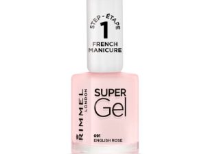 Rimmel London Super Gel Esmalte de Uñas Tono 91 English Rose – 12 ml