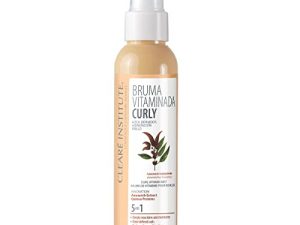 Clearé Institute – Bruma Vitaminada Curly | Activador de Rizos Definidos | Spray de Peinado Anti Frizz e Hidratante | Método Curly Hair | Pelo Brillante y con Volumen | 97% Ingredientes Naturales