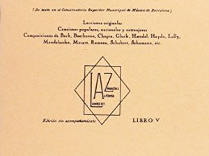 Laz – Libro V: Método graduado de Solfeo