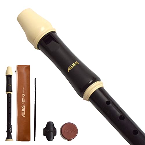 Aulos 204A - Flauta, plástico, 3 piezas