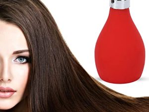 SustVita Botella de spray de polvo de barbería, ventilador de polvo para la peluquería recargable, soplador de polvo vacío para peluquería, talón, polvo de polvo de calor de agua,