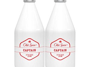 Old Spice Captain Loción Aftershave, PACK x 2, 100 ml