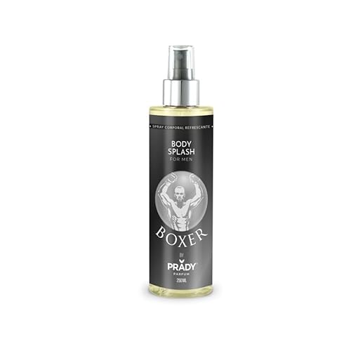 Prady - Body Splash Boxer - Para Hombre - 250ml - Frescura y Elegancia