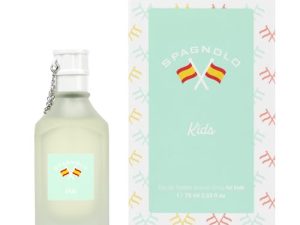 SPAGNOLO – Kids 75 ml, Colonia Niños, Perfume Formato Spray, Eau de Toilette Natural y Fresco, Aroma Almizclado Floral, Fragancia Fresca, Enérgica y de Larga Duración