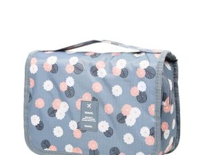 Sechunk Bolsas de Aseo de Viaje Impermeables para Colgar Bolsa de cosméticos multifunción Bolsa de Maquillaje para Mujeres