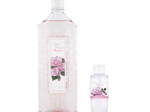 AGUA FRESCA DE RUY – Rosas Promoción 750 ml + 50 ml, Perfume Unisex, Pack 2 Productos, Colonia Hombre y Mujer, Eau de Toilette Masculina y Femenina, Aroma Cítrico y Floral, Fragancia Suave y Duradera