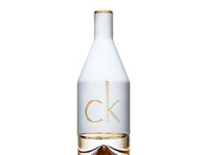 CALVIN KLEIN CK IN2U Eau de Toilette para mujer | Fragancia femenina cítrica y floral con notas de bergamota y cedro rojo| Larga duración 150 ml