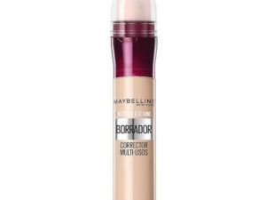 Maybelline New York, Corrector de Ojeras, Bolsas e Imperfecciones, Con Bayas de Goji y Haloxyl, Tono: 01 Light, 6.8 ml