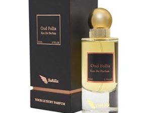 BaRiZzi Oud Follia – Eau de Parfum para mujer, fragancia Oud de larga duración, ideal como regalo, 80 ml
