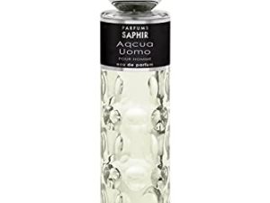PARFUMS SAPHIR Acqua Uomo – Eau de Parfum con vaporizador para Hombre – 200 ml