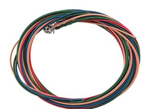 4-String Colorful Electric Bass Strings Instrument Bass Bridge Repair Tool Guitar Bridge Wrench 1.16mm, 1.44mm, 2.0mm, 2.54mm (.046-.100)