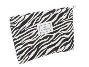 TOGEVAL Neceser de Viaje Portátil Grande Multiusos para Cosméticos y Maquillaje Bolsa de Aseo para Mujer Diseño de para y