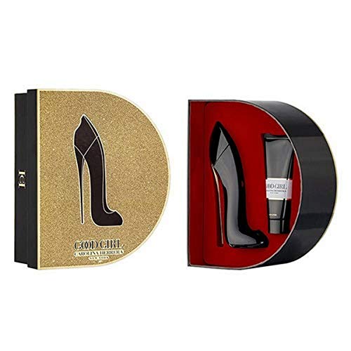 CAROLINA HERRERA Good Girl Edp 80ml Spray + Locion Corporal 80ml + Edp Mini 7ml 167 Ml, 3 Unidad