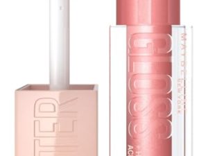Maybelline New York, Brillo de labios Lifter Gloss, Hidratación Intensa y Labios Rellenos Sin Retoques, Fórmula con Ácido Hialurónico, en Tono 03 Moon