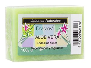 DRASANVI JABÓN ALOE VERA – ANTIINFLAMATORIO – RELAJANTE – Para piel enrojecida – VEGANO – 100g