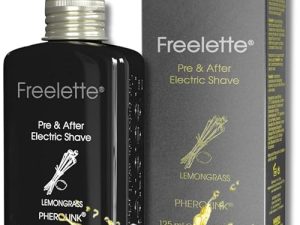 Crema para después del afeitado mejor para el afeitado apurado eléctrico bálsamo Freelette (125 ml, Lemongrass)