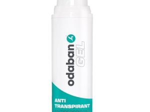 Gel antitranspirante Odaban 50 ml contra las manos sudorosas, pies y sudoración en la cara, contra el olor de las axilas, contra la sudoración intensa en la cabeza