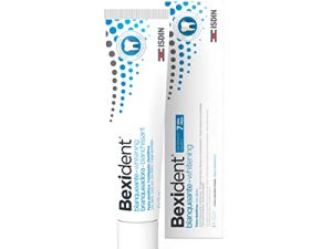 ISDIN Bexident Blanqueante Pasta dentífrica, Acción blanqueante y antimanchas con resultados en 7 días, Uso Diario, 1 x 125ml