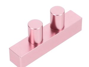SHERCHPRY Release de de aluminio herramienta fabricante de lápiz labial de bricolaje molde de pintalabios Molde para hacer lápiz labial DIY elaboración de molde de lápiz labial Oro rosa