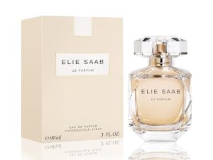 Elie Saab Le Parfum 90 ml – Eau de Parfum de Mujer – Fragancia Chipre Floral – Notas de Flor de Azahar, Jazmín, Rosa de Miel y Pachulí – Botella de Cristal Transparente