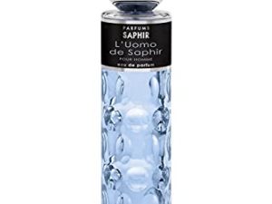 PARFUMS SAPHIR L´Uomo, Eau de Parfum con Vaporizador para Hombre, Claro, 200 Ml