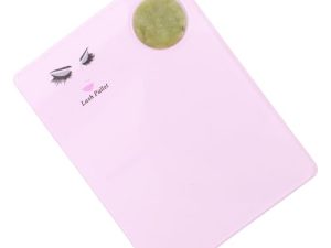 OUNONA 1Pieza Injerto de Pestañas Rosa Salón Herramienta de Injerto y División de Limpiar y Almacenar Compacto