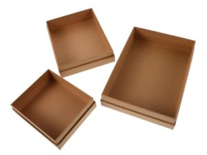 Beaupretty Cajas De 3 Piezas Caja De De Papel Kraft Cajas De Kraft Cajas De Anillos Cajas De Cajones De Papel Cajas De De Cartón Pequeñas Cajas Brown